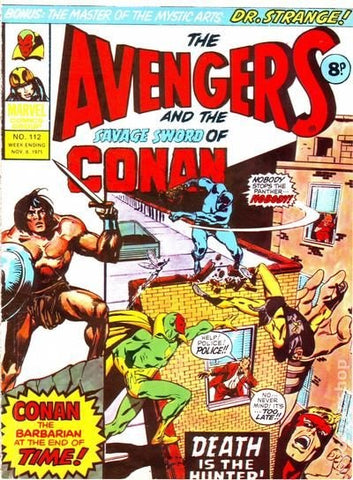 The Avengers #112 - Marvel Comics / British - 1975