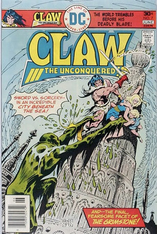 Claw the Unconquered #7 - DC Comics - 1976