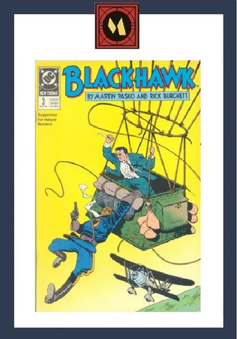 Blackhawk #3 - DC Comics - 1989