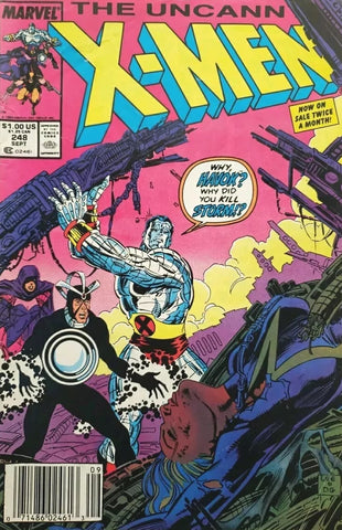 Uncanny X-Men #248 - Marvel Comics - 1989