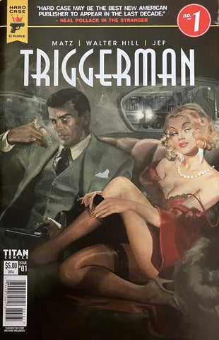 Triggerman #1 - Titan Comics - 2016 - NYCC Exclusive Fay Dalton Variant Cover