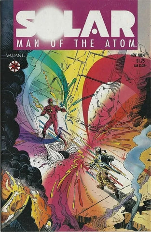 Solar: Man Of The Atom #4 - Valiant Comics - 1991