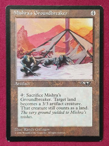 "Mishra's Groundbreaker" - Magic The Gathering Card - Alliances