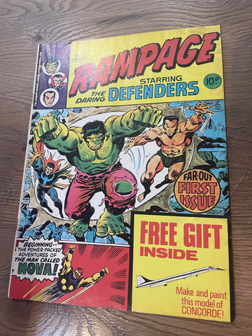 Rampage #1 - Marvel Comics - Week Ending October 19th 1977