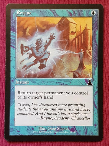 "Rescue" x4 - Magic The Gathering Card - Urza's Destiny - 4-Card Playset
