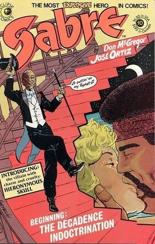 Sabre #10 - Eclipse Comics - 1983