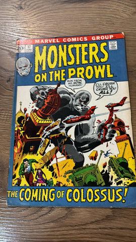 Monsters on the Prowl #17 - Marvel Comics - 1972