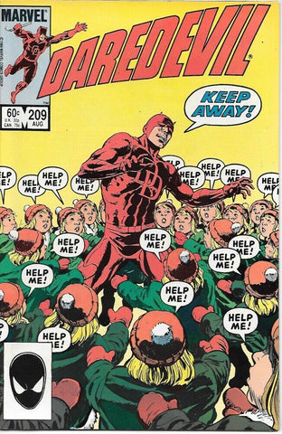 Daredevil #209 - Marvel Comics - 1984
