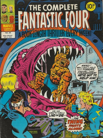 Complete Fantastic Four #28 - Marvel Comics/British - 1978