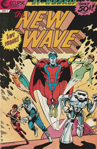 New Wave #1 - #6 (6x Comics RUN) - Eclipse Comics - 1986+
