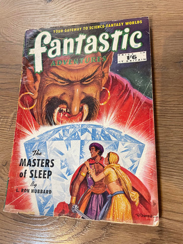 Fantastic Adventures : Masters of Sleep - Ziff-Davis - 1951 - Pulp