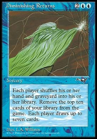 "Diminishing Returns" - Magic The Gathering Card - Alliances