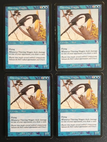 "Thieving Magpie" x4 - Magic The Gathering - Urza's Destiny - 4-Card Playset