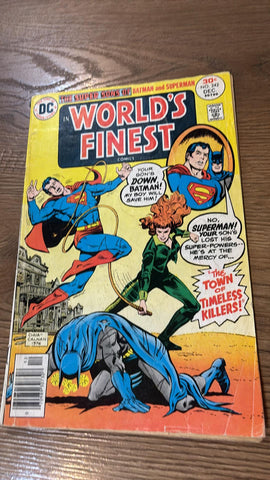 Worlds Finest #242 - DC Comics - 1976