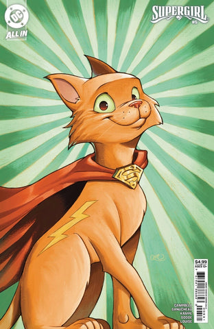 Supergirl #5 - DC Comics - 2025 - Zullo Cat Variant