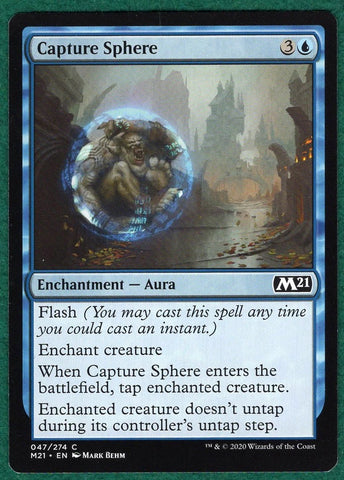 "Capture Sphere" x4 - Magic The Gathering Card - M21 - 4-Card Playset