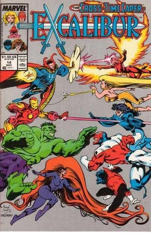 Excalibur #14 - Marvel Comics - 1989