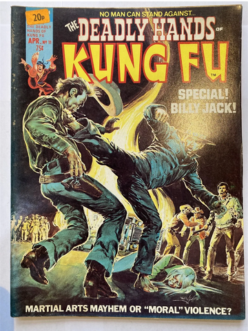 Deadly Hands Of Kung Fu #11 - Marvel Magazine - 1975