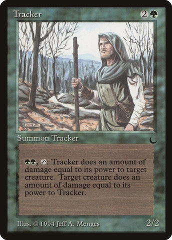 "Tracker" - Magic The Gathering Card - The Dark