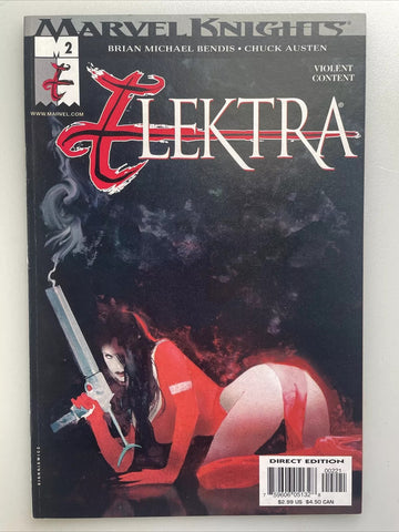 Elektra #2 - Marvel Comics - 2001