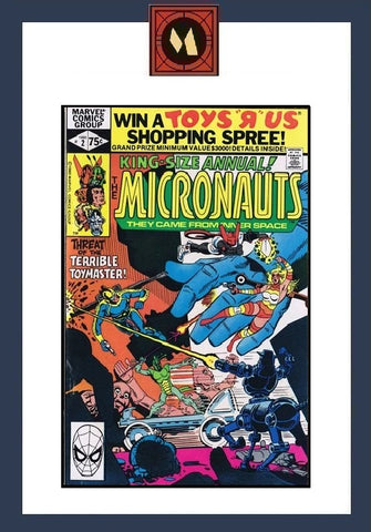 Micronauts Annual #2 - Marvel Comics - 1980