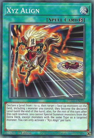 "Xyz Align" PHHY-EN084 - Yu-Gi-Oh! - 3x Cards Playset - Photon Hypernova