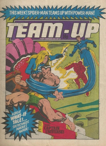 Marvel Team-Up #22 - Marvel Comics/British - 1981