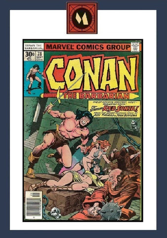 Conan The Barbarian #78 - Marvel Comics - 1977