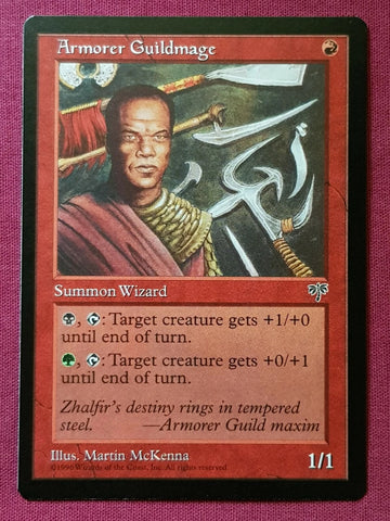 "Armorer Guildmage" x4 - Magic The Gathering Card - Mirage - 4-Card Playset