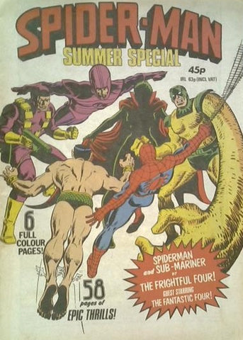 Spider-Man: Summer Special - Marvel Comics / British - 1981