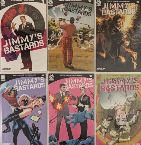 Jimmy's Bastards #1 - #6 - Aftershock - 2017