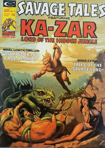 Savage Tales #11 - Curtis Magazines - 1974