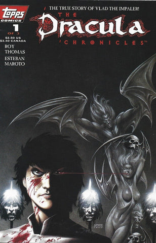 The Dracula Chronicles #1 - Topps Comic - 1995