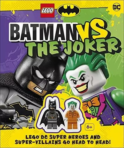 LEGO: Batman Vs. The Joker: Book with two LEGO minifigures