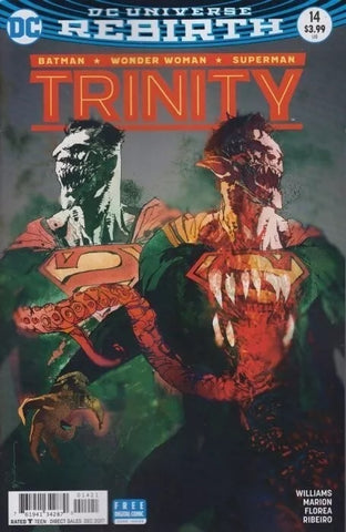 Trinity #14 - DC Comics - 2018 - Bill Sienkiewicz Variant