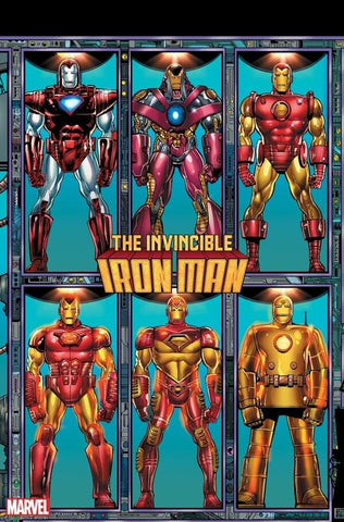Invincible Iron Man #3- Marvel Comics - 2023 - Layton Connecting Variant