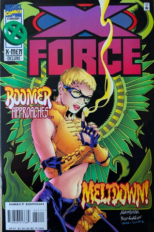X-Force #51 - Marvel Comics - 1996