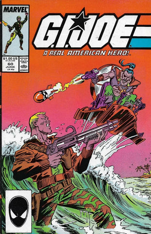 G.I. Joe #60 - Marvel Comics - 1987 - FN/VF