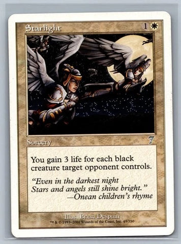 "Starlight" - Magic The Gathering - 7th Edition