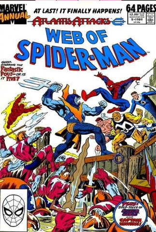 Web of Spider-Man Annual #5 - Marvel Comics - 1989