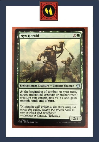 "Nyx Herald" - Magic The Gathering Card - THB