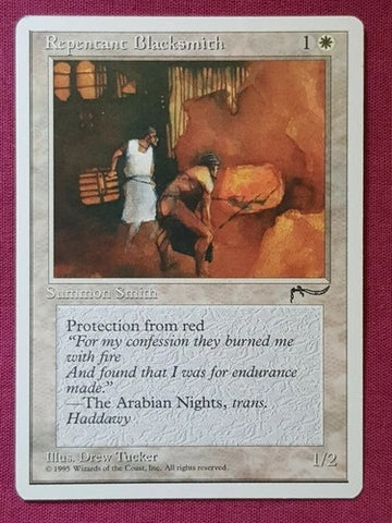 "Repentant Blacksmith" - Magic The Gathering Card - Chronicles