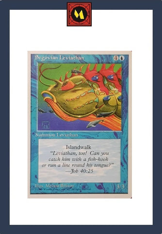 "Segovian Leviathan" - Magic The Gathering Card - 4th Edition