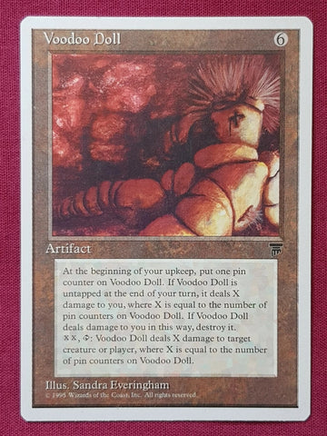 "Voodoo Doll" - Magic The Gathering - Chronicles