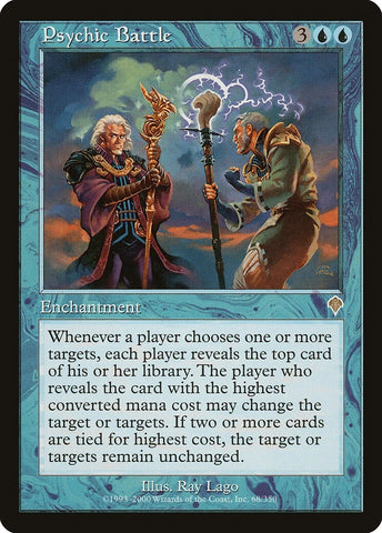 "Psychic Battle" - Magic The Gathering - Invasion