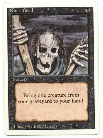 "Raise Dead" - Magic The Gathering Card - Revised