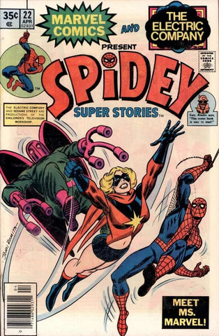 Spidey Super Stories #22 - Marvel Comics / Electric Company - 1977