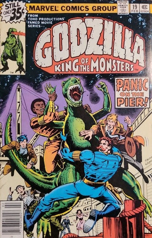 Godzilla #19 - Marvel Comics - 1978