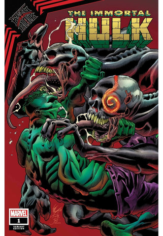 King In Black Immortal Hulk #1 - Marvel Comics - 2021 - Bennett Variant