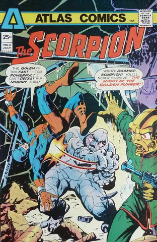 The Scorpion #3 - Atlas Comics - 1975